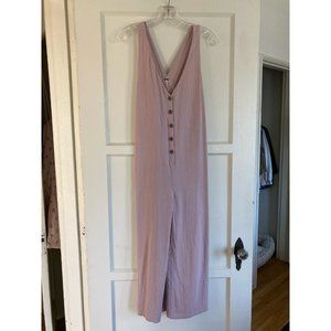 Free People Cropped Wide Leg Jumpsuit